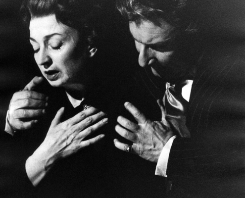 Figli d’arte di Diego Fabbri. Regia di Luchino Visconti. Compagnia Morelli-Stoppa. Con Ilaria Occhini, Corrado Pani, Marcello Giorda. 1958.